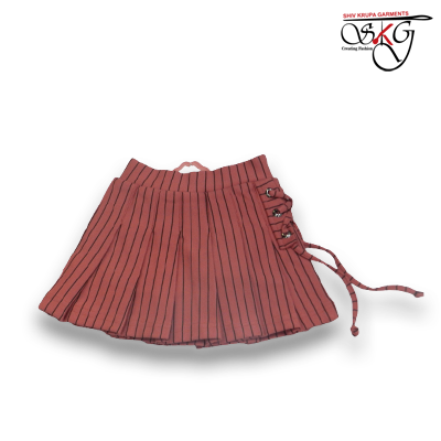 Stripped Skirts for Girls 2 to 15 Years